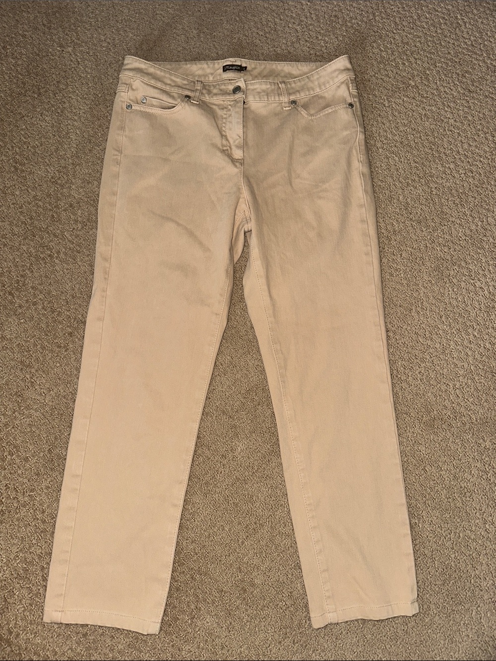 J. McLaughlin Tan Straight Leg Women’s Jeans
